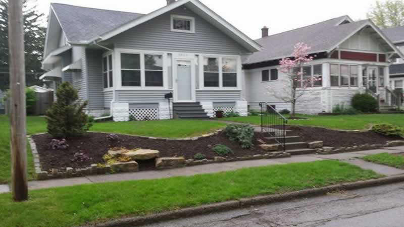 Front Yard Landscaping After Photo