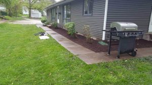 New Bark Mulch Installation By Topscape Landscaping