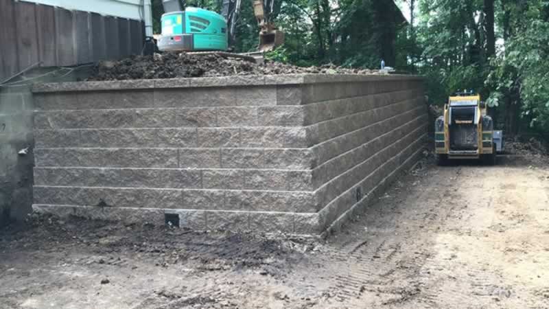 Retaining Wall Construction