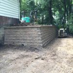 Retaining Wall Construction By Topscape Landscaping