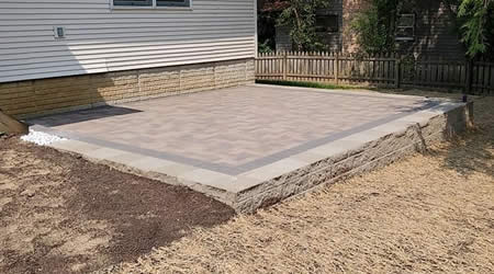 Cost to build a small paver patio