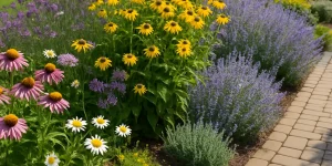 Pollinator friendly garden installs