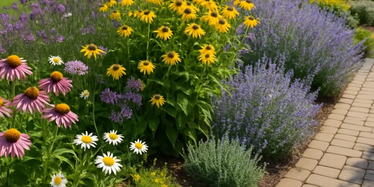 Pollinator friendly garden installs