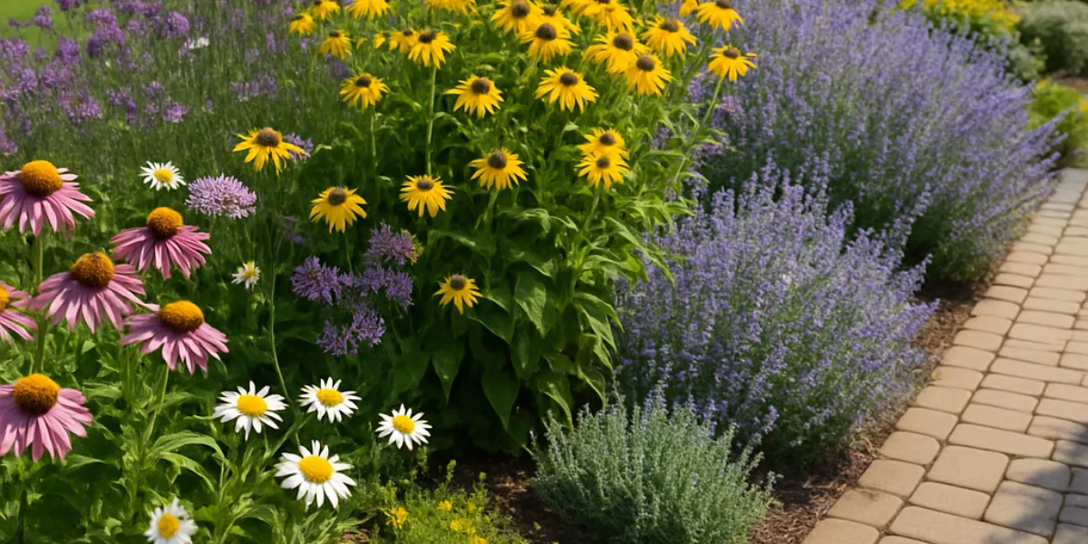 Pollinator friendly garden installs