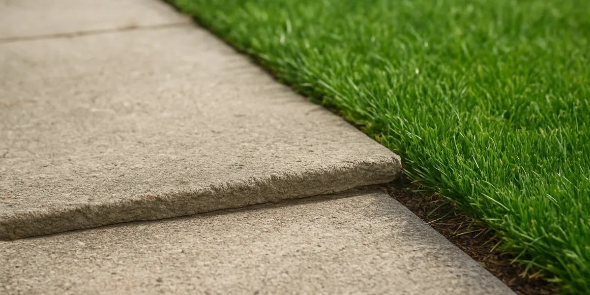 fixing sunken walkways