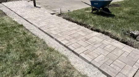 Medium Sized Paver Walkways Cost