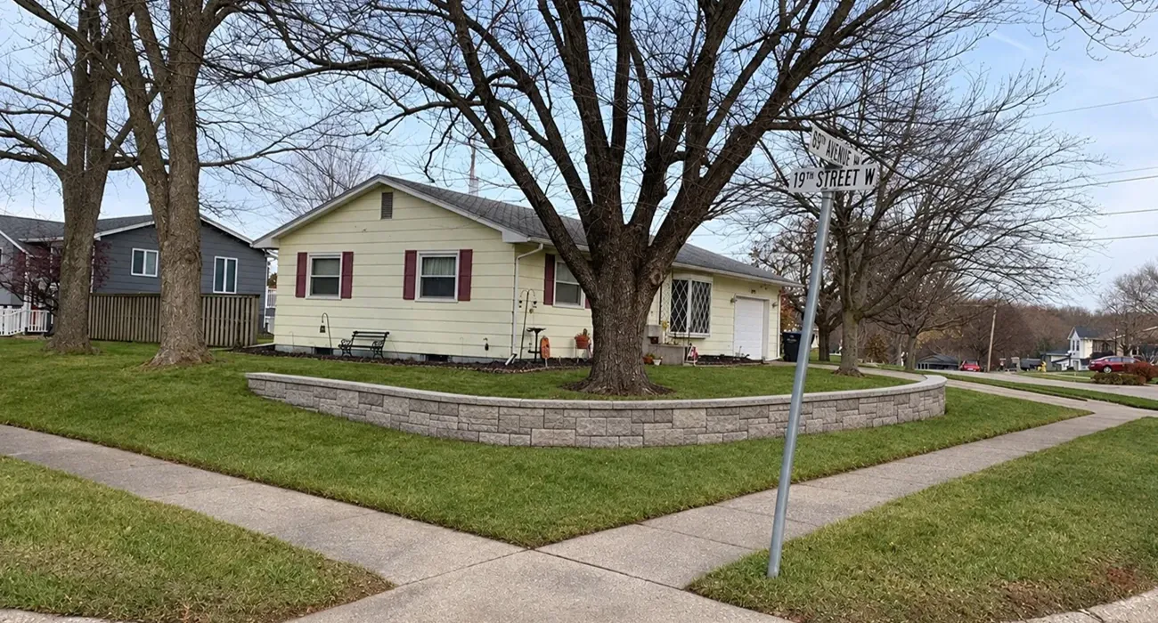 Concept visualization of hardscaping improvements on the same property